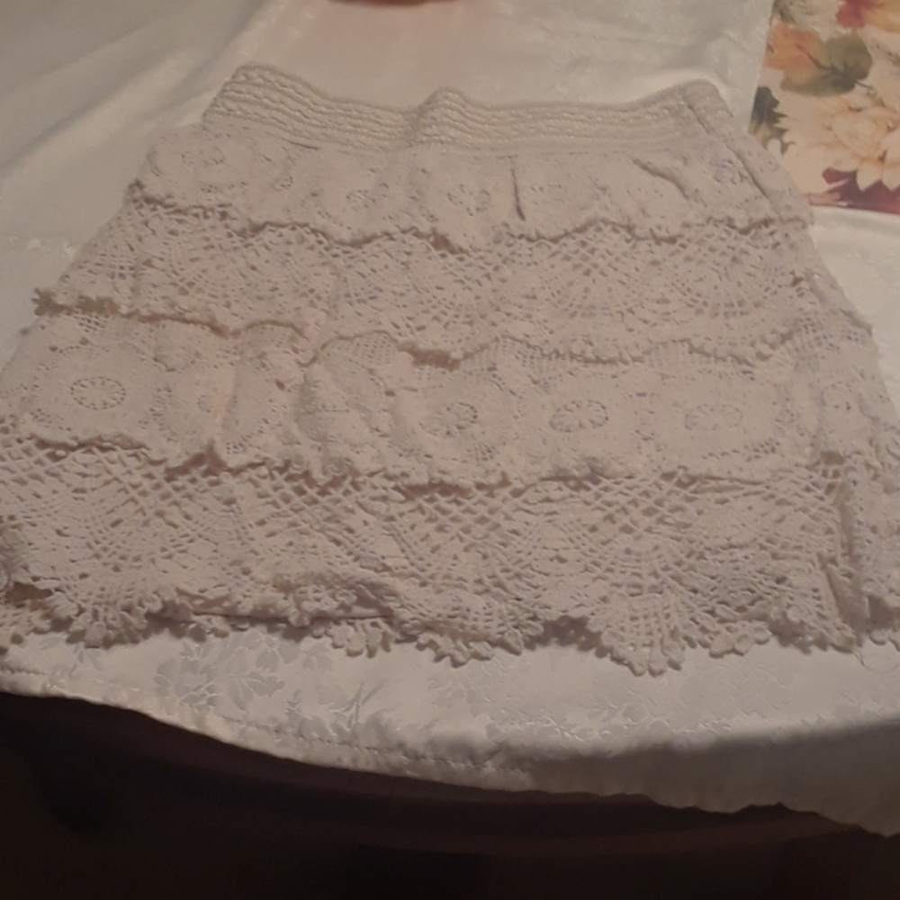 Crochet skirt